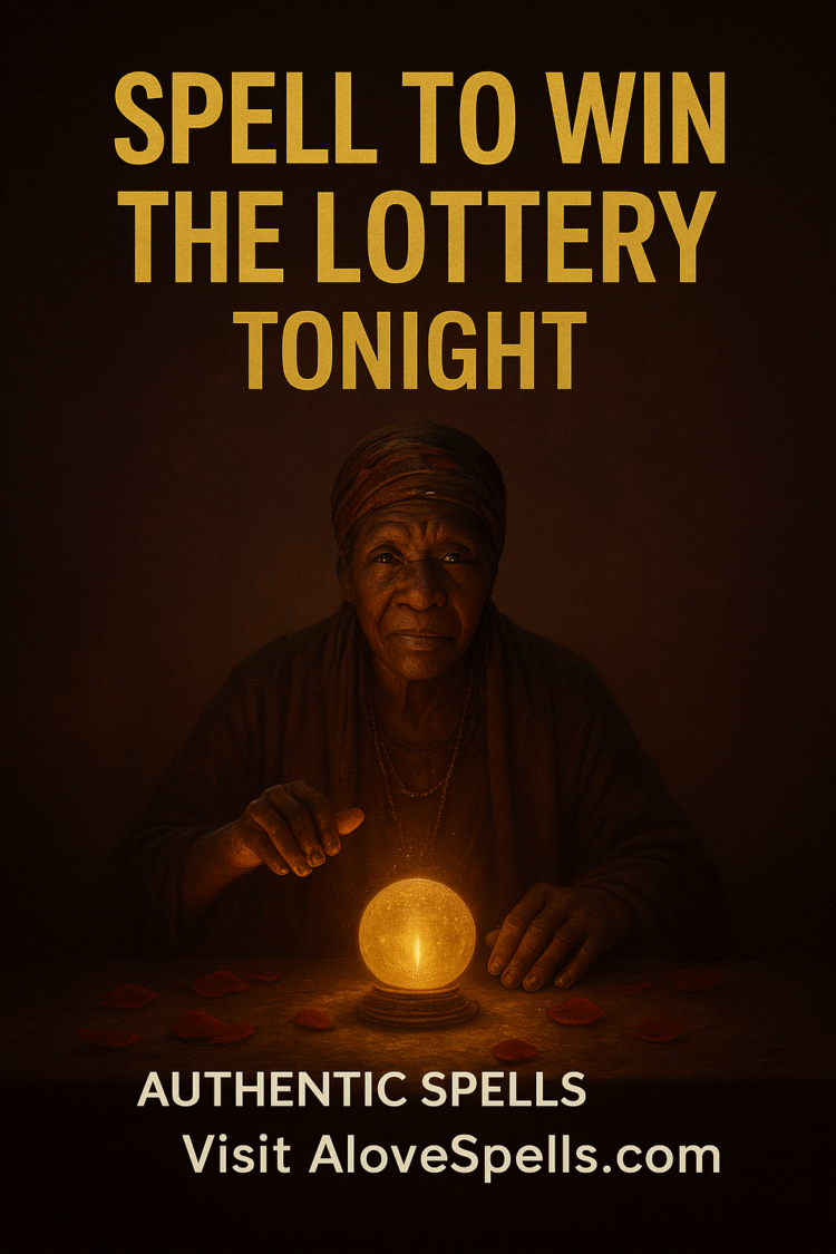 Spell to win the Lottery tonight
