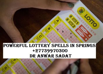 Powerful Lottery Spells in Springs
