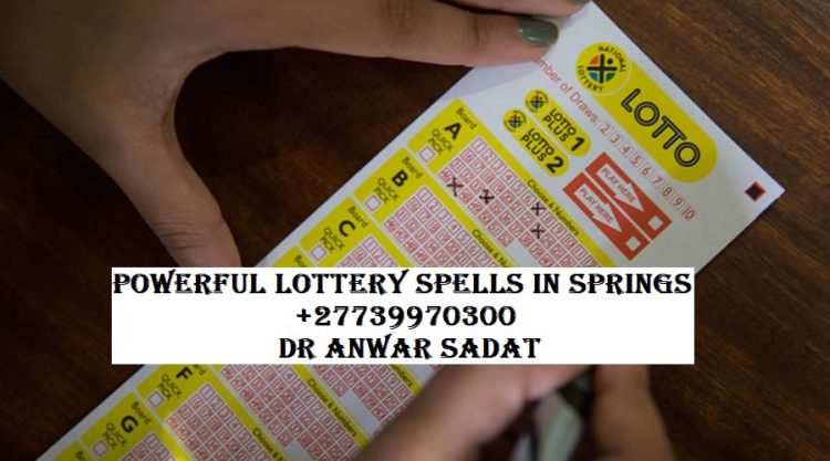 Powerful Lottery Spells in Springs