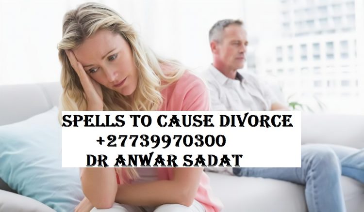Spells to cause divorce