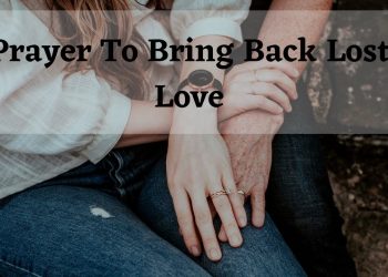 Bring back lost love prayer