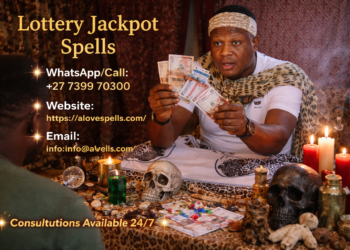 Lottery jackpot spells