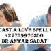How to cast a love spell on my ex