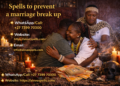 Spells to prevent a marriage break up