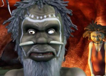 Australian aboriginal witch doctor