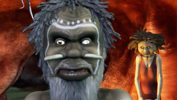 Australian aboriginal witch doctor