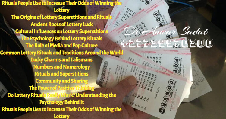 Lotto Winning Spell