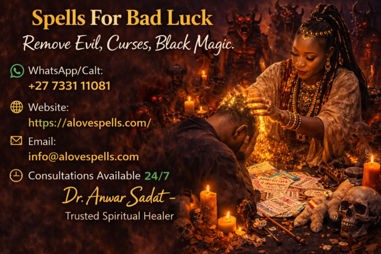 Spells To Remove Bad Luck
