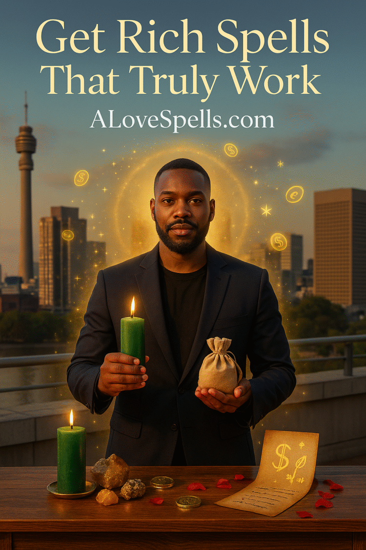 suggesting real financial growth through energy and intention Get rich spells in South Africa