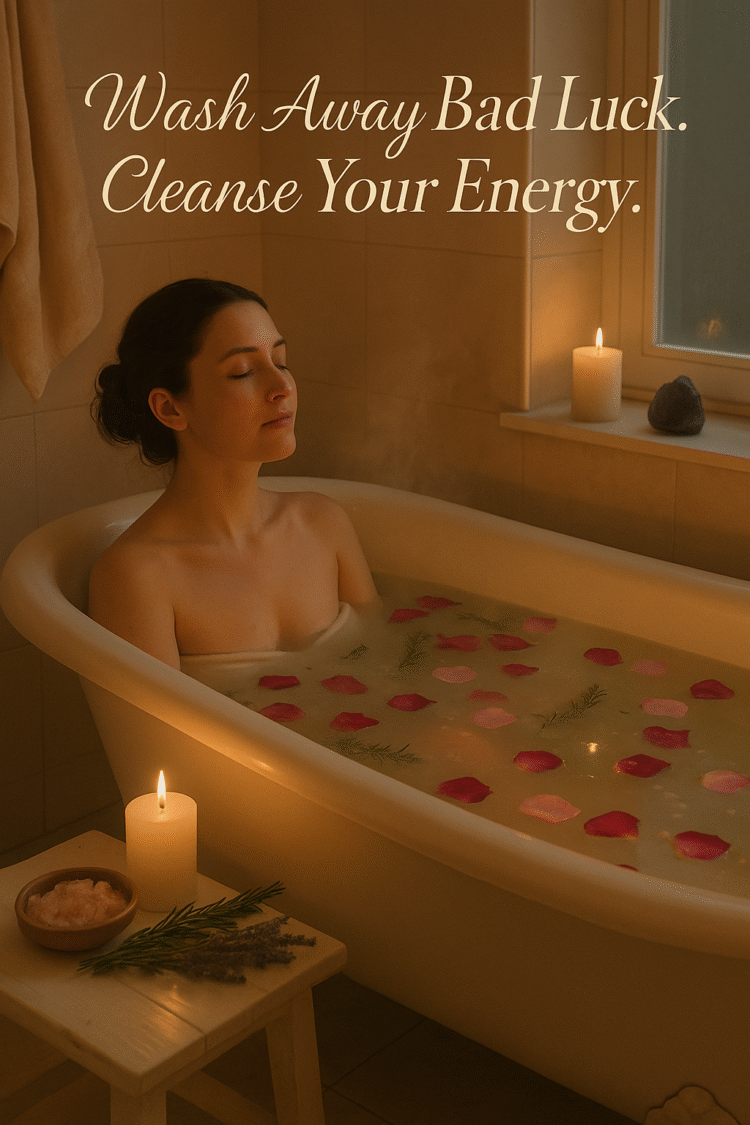 Salt Bath To Remove Bad Luck And Negative Energy