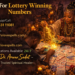 Spell For Lottery Winning Numbers