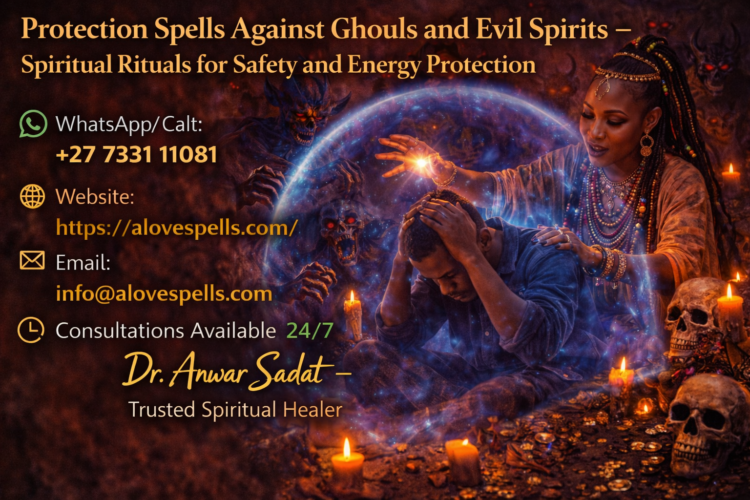 Protection Spells Against Ghouls and Evil Spirits