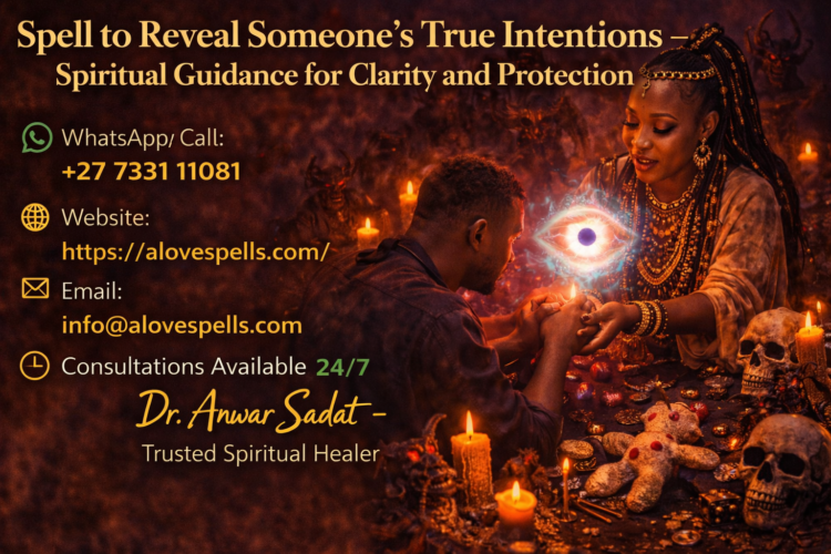 spell to reveal someone's true intentions