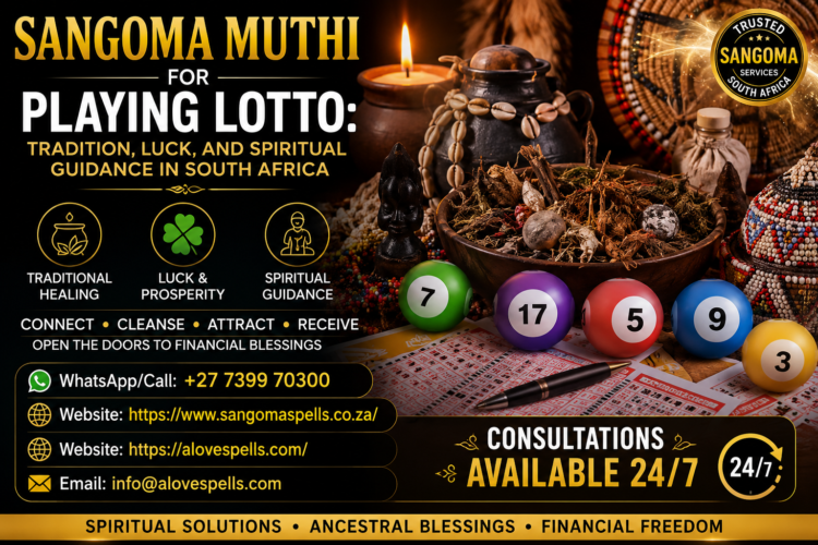 Sangoma muthi for playing lotto