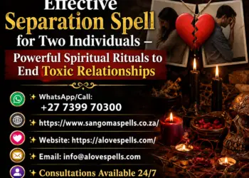 Effective Separation Spell for Two Individuals