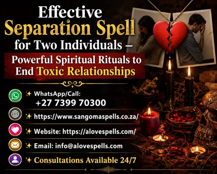 Effective Separation Spell for Two Individuals