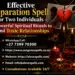 Effective Separation Spell for Two Individuals