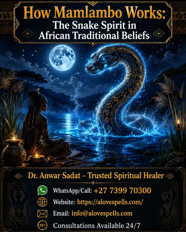 Mamlambo Snake of Luck and Wealth