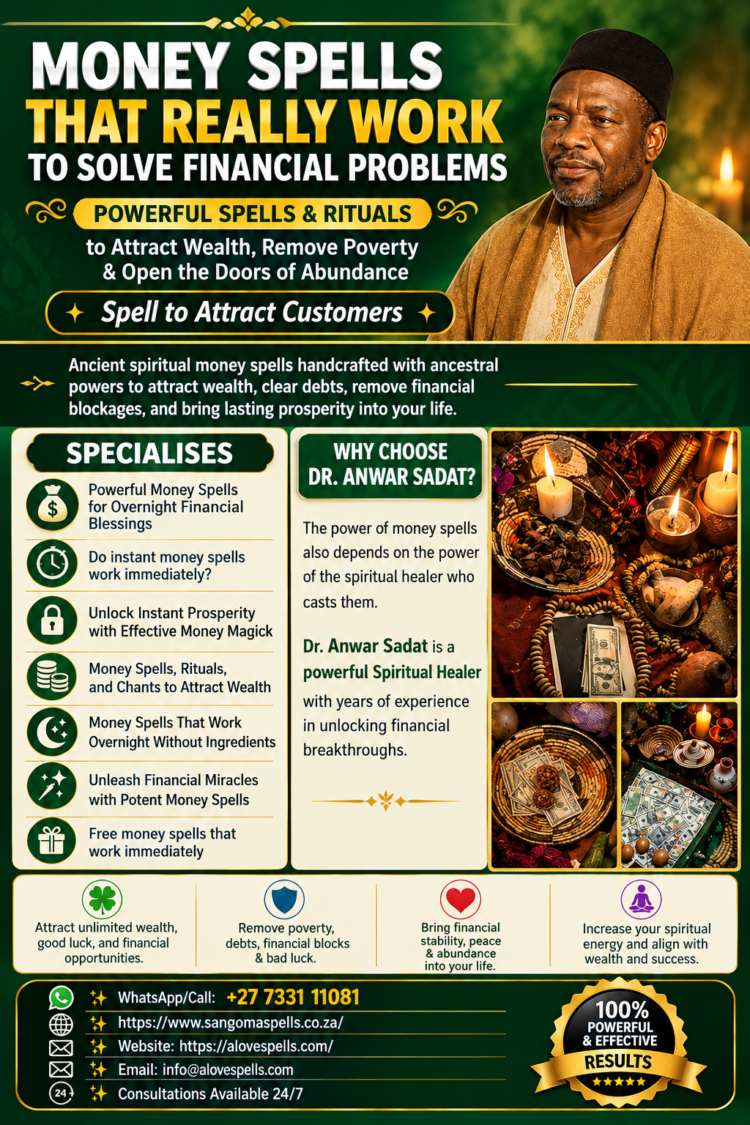 Spell to attract customers and traditional business prosperity rituals.